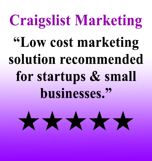 Craigslist photo representing a low cost marketing solutions for blue collar businesses